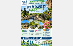 SORTIE AUX 9 ECLUSES DE FONSERANES