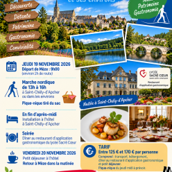 SORTIE A ST CHELY D APCHER SUIVI DU  RESTAURANT D APPLICATION